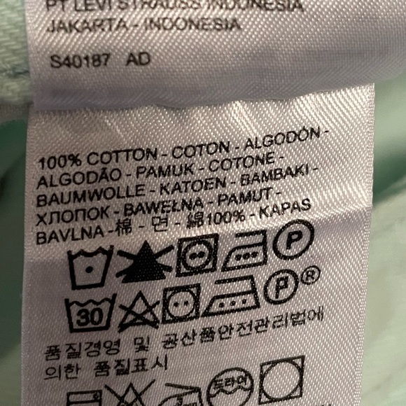 Levi’s Wedgie Fit Jeans Mint Size 29 - Picture 6 of 9